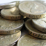 Images of pound coins