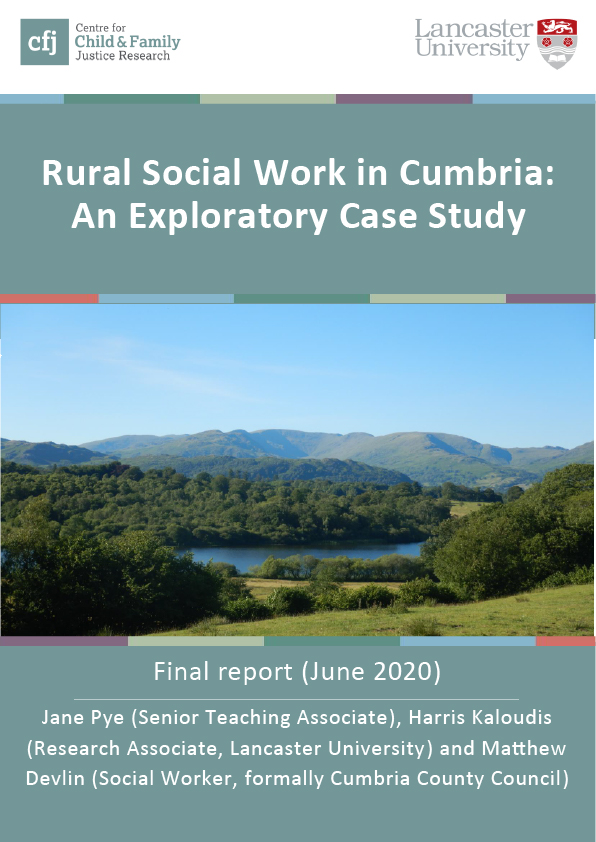 rural social work in cumbria cover